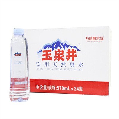 玉泉井飲用天然泉水（570ml×24）